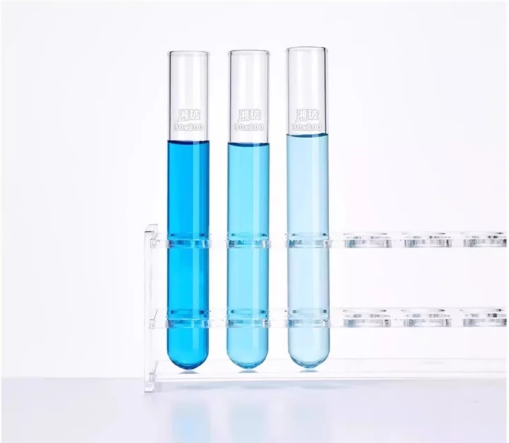 Factory Direct Chemistry Laboratory Glassware Glass Test Tube